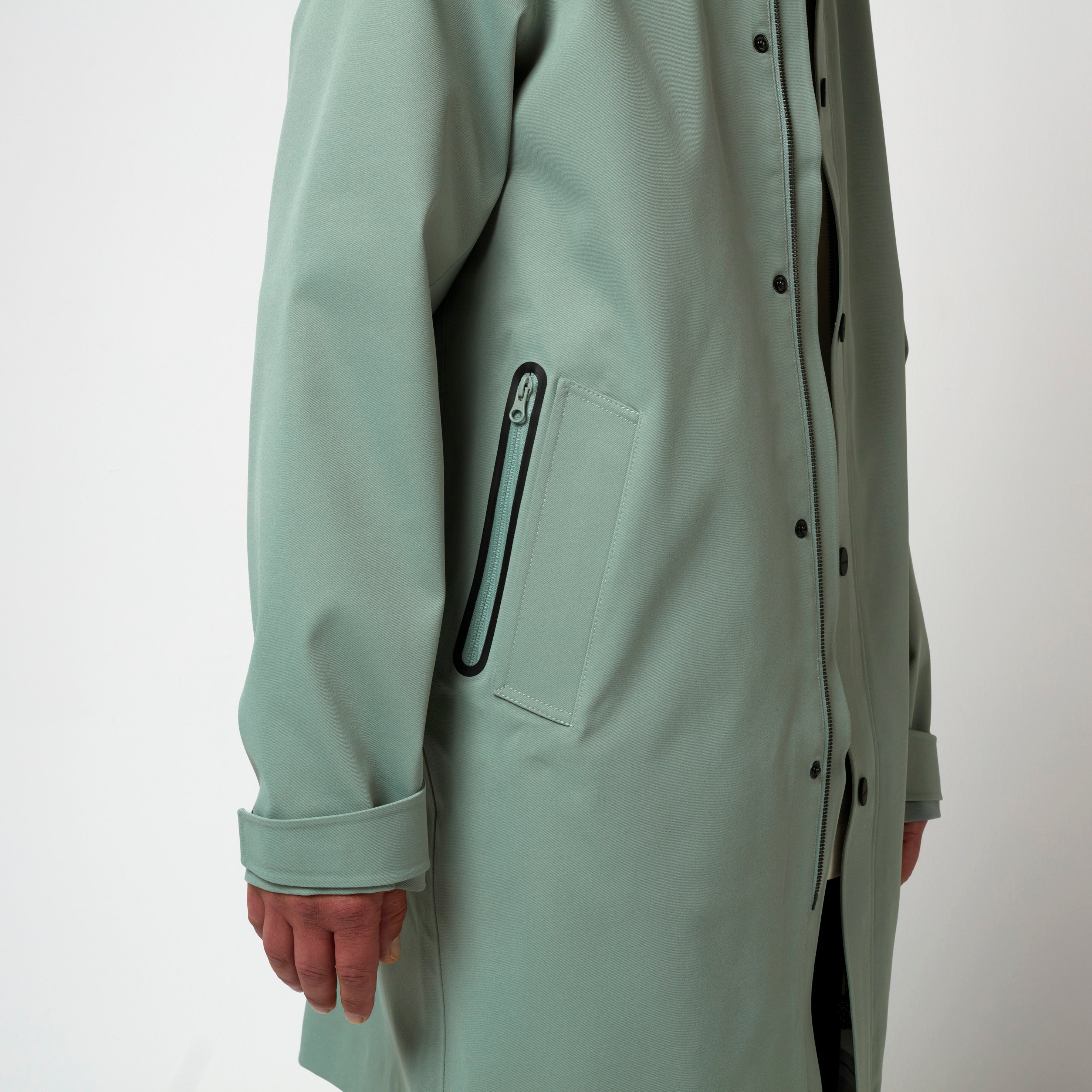 Weatherly, Iceberg Green, Waterproof Coat - Lindner Fashion