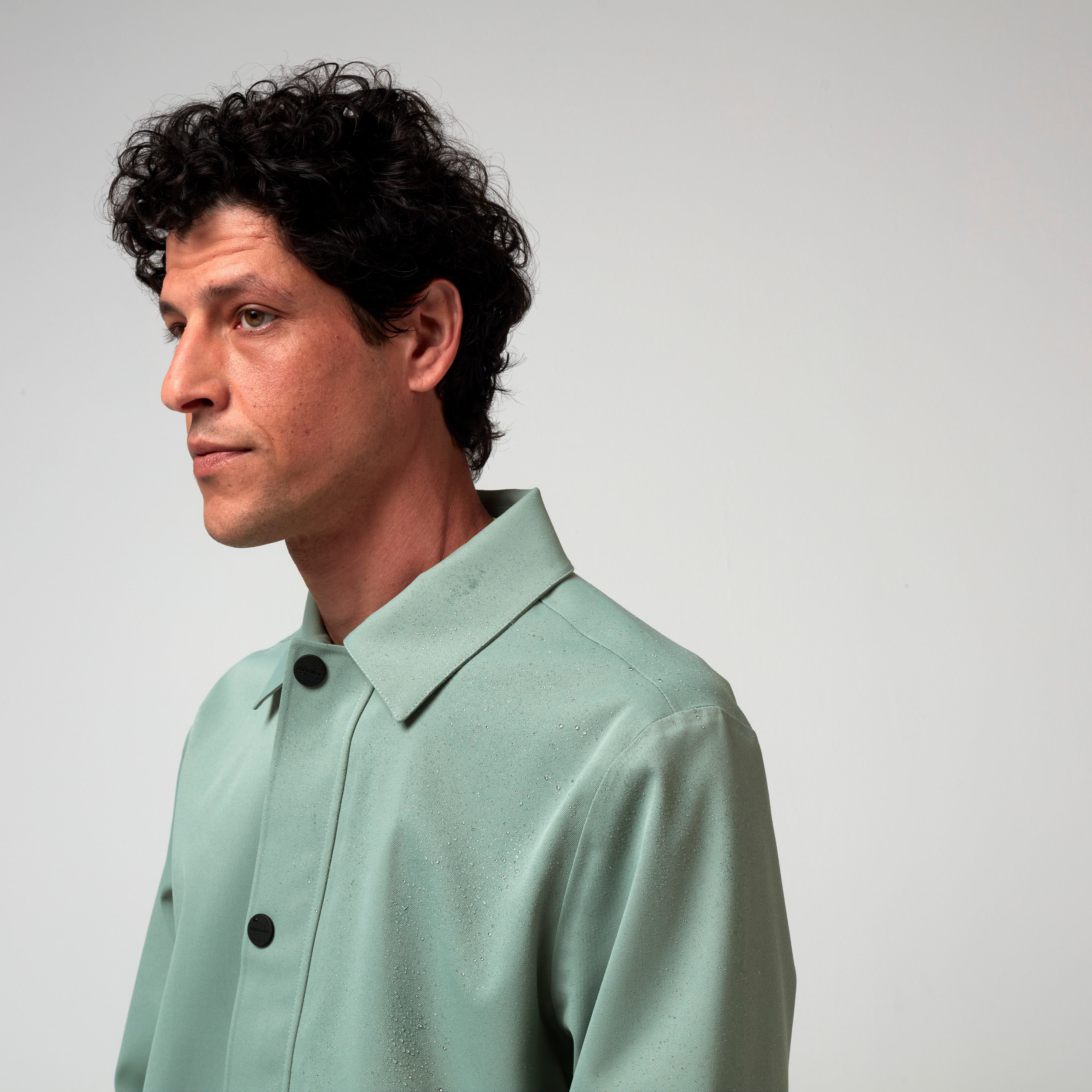 Weatherly, Iceberg Green, Waterproof Coat - Lindner Fashion