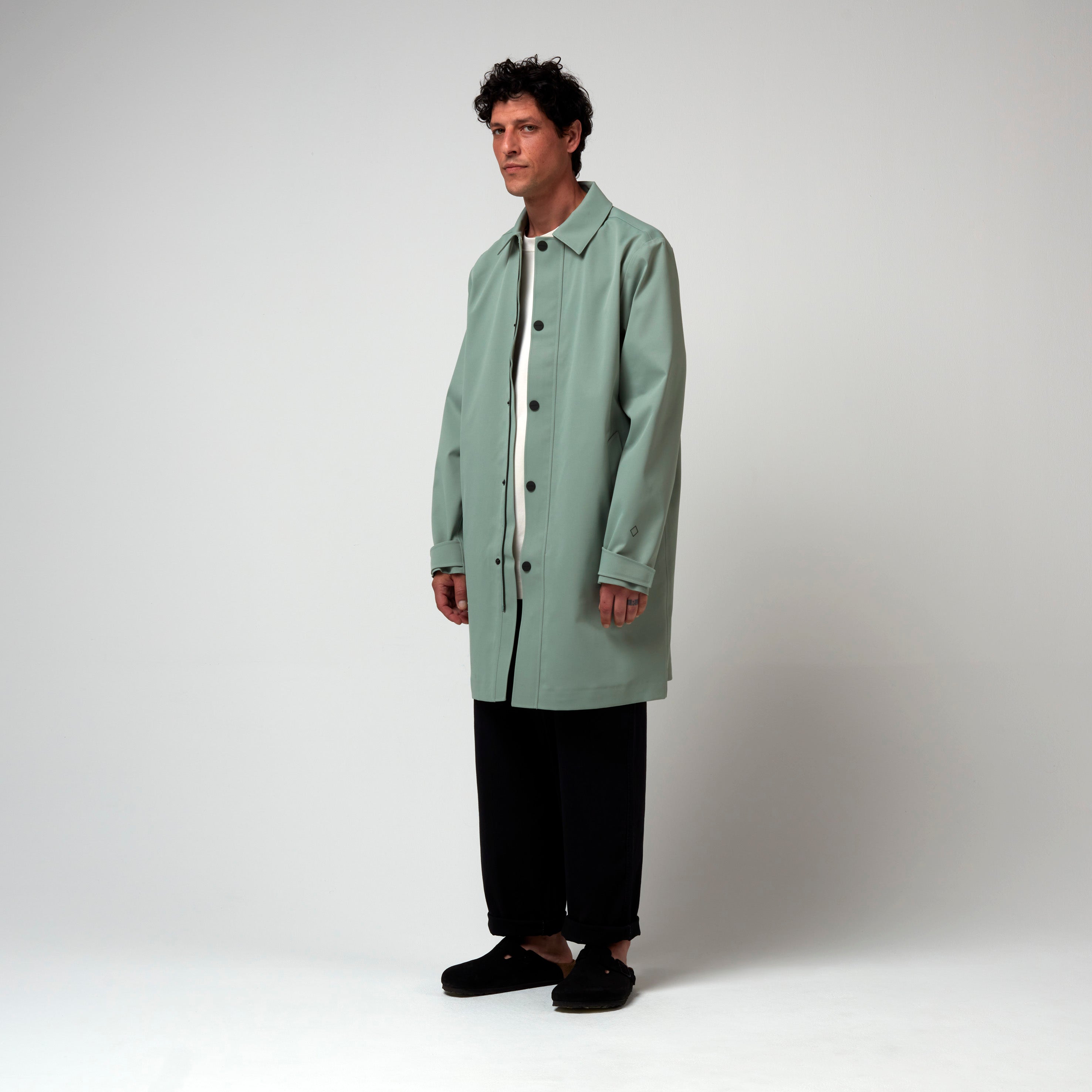 Weatherly, Iceberg Green, Waterproof Coat - Lindner Fashion