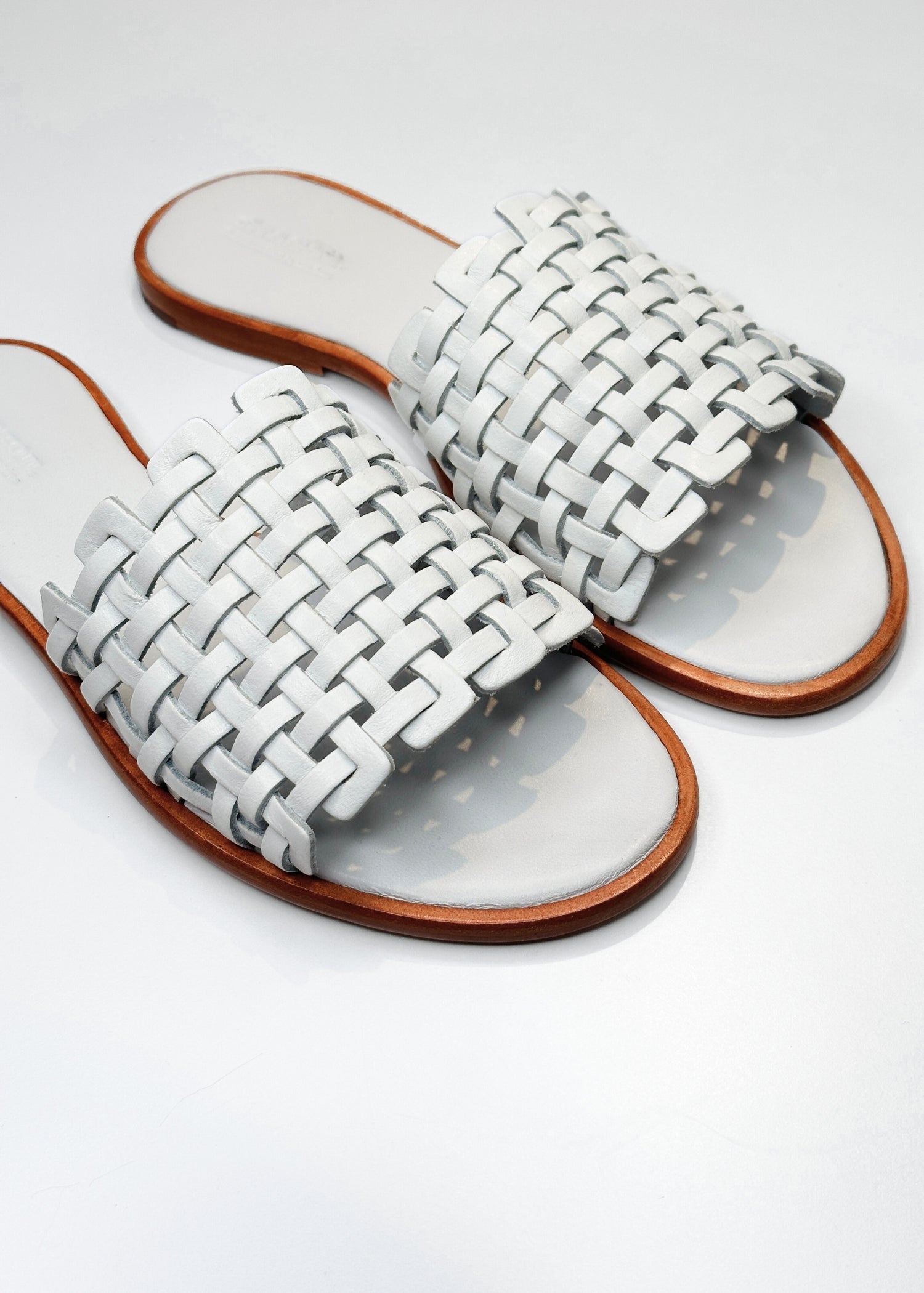 Zig Zag, White, Sandale - Lindner Fashion