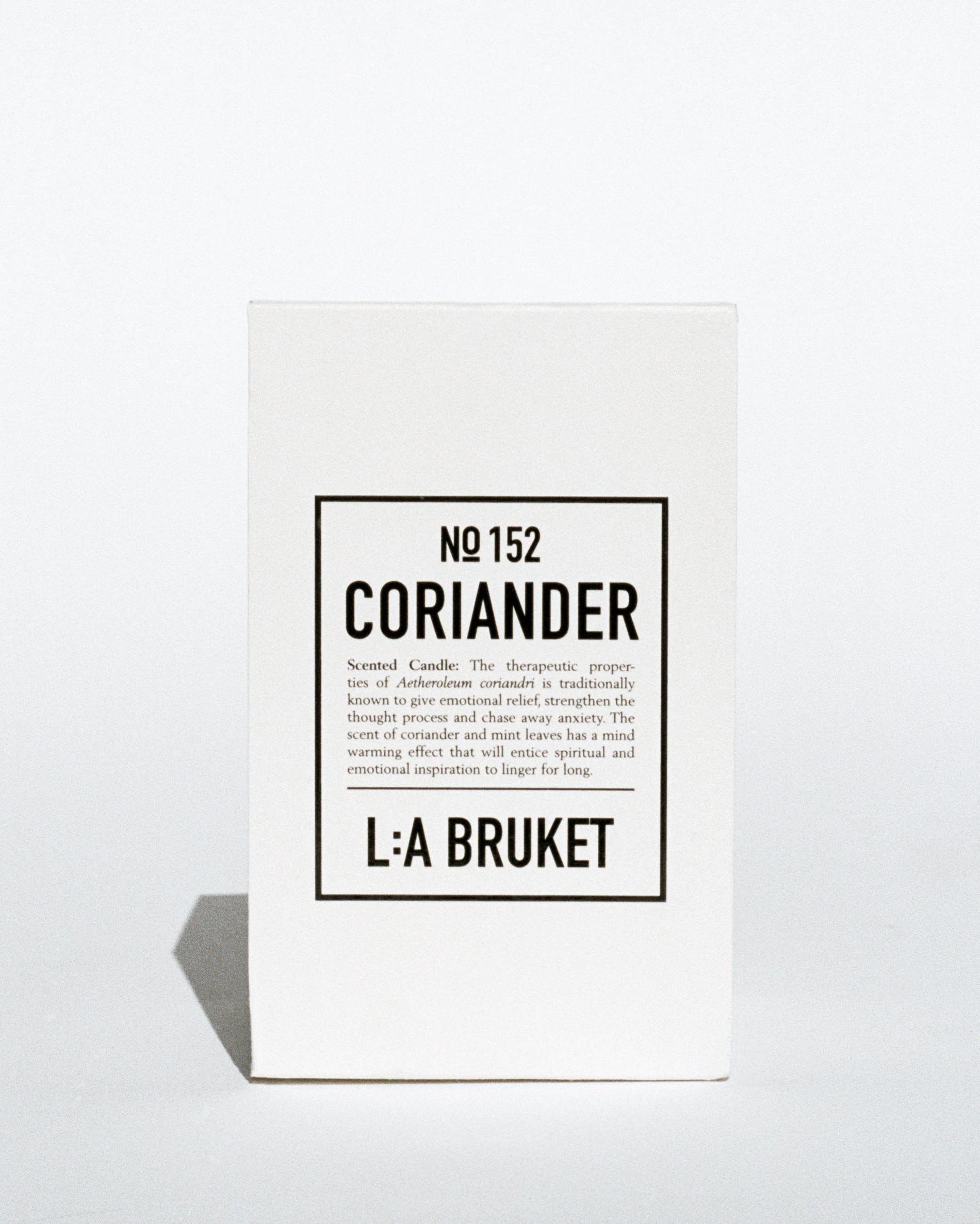 152 Scented Candle, Coriander, 260g - Lindner Fashion