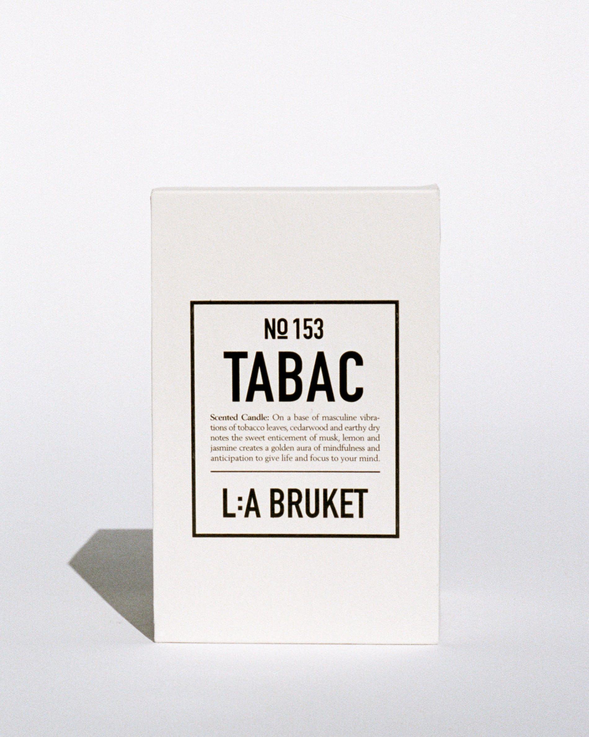 153 Scented Candle, Tabac, 260g - Lindner Fashion