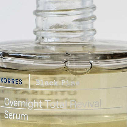 Black Pine Overnigth Serum, Reife/Schlaffe Haut, straffendes Gesichtsserum