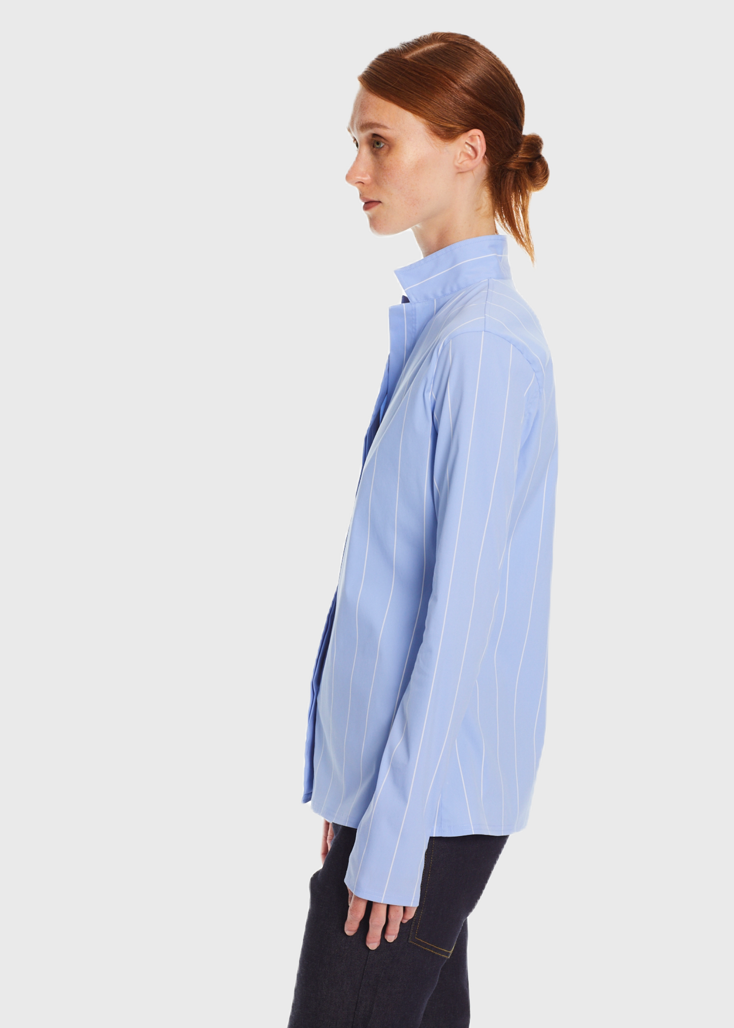 Catharina, Blue/White Stripes, Hemd
