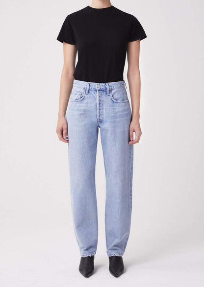 Tapered Baggy, High Rise, Dimension, Jeans