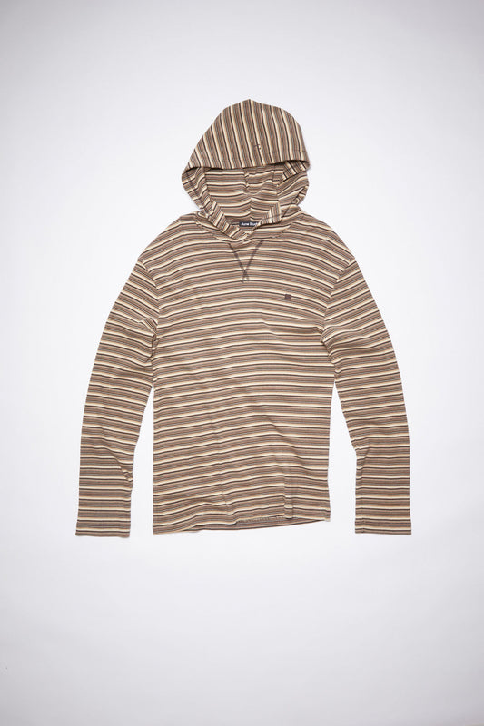 Face Stripped, Cocoa Multi, Hoodie 