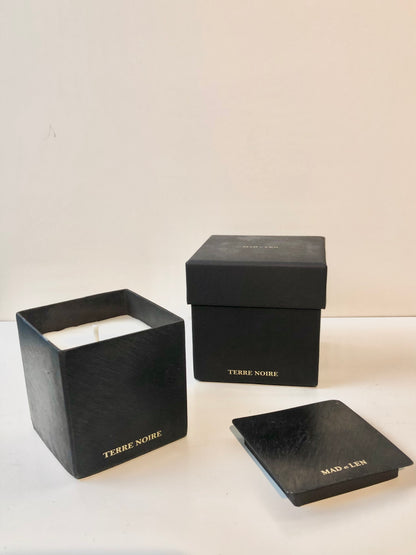 Black Box, Terre Noir, Scented Candle