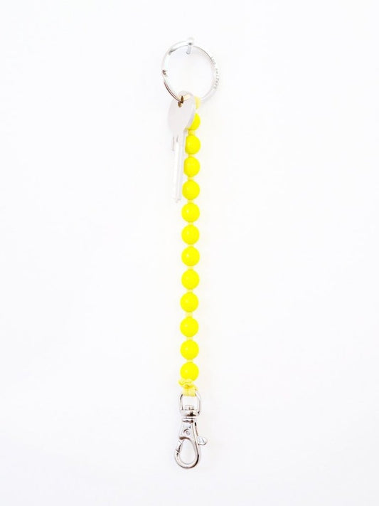 Perlen Key-Holder, Neon Yellow 92