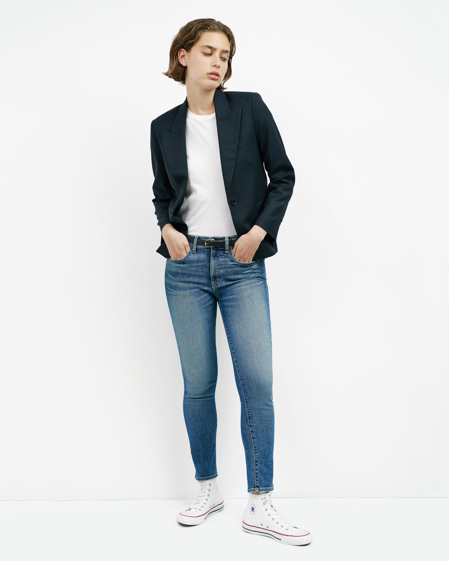 Mid Rise Jean, Classic Wash, Jeans