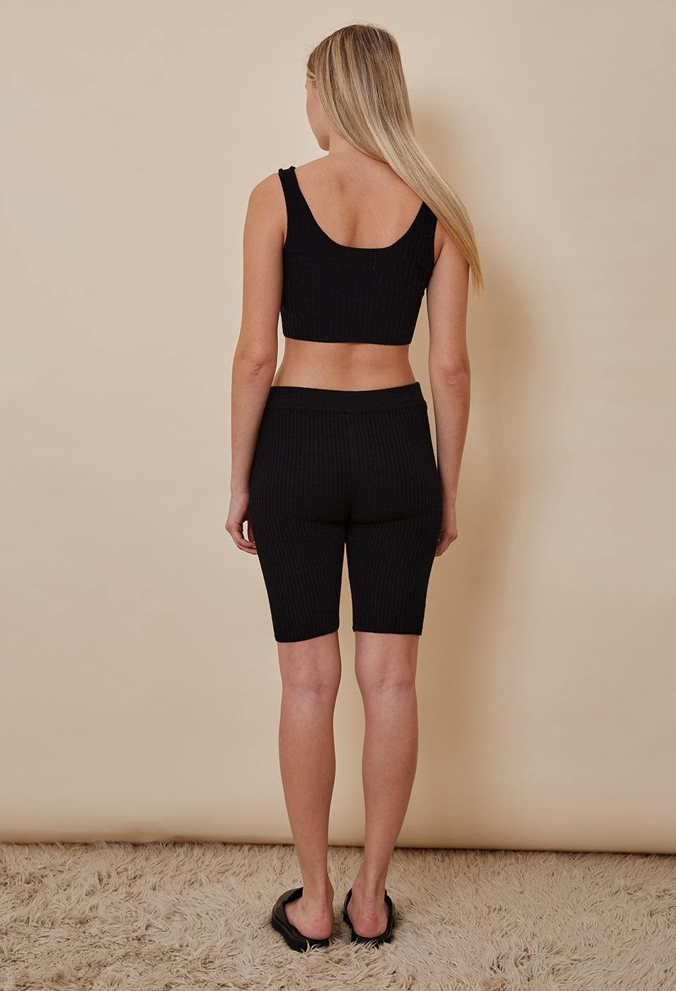 Amalfita, Black, Shorts - Lindner Fashion