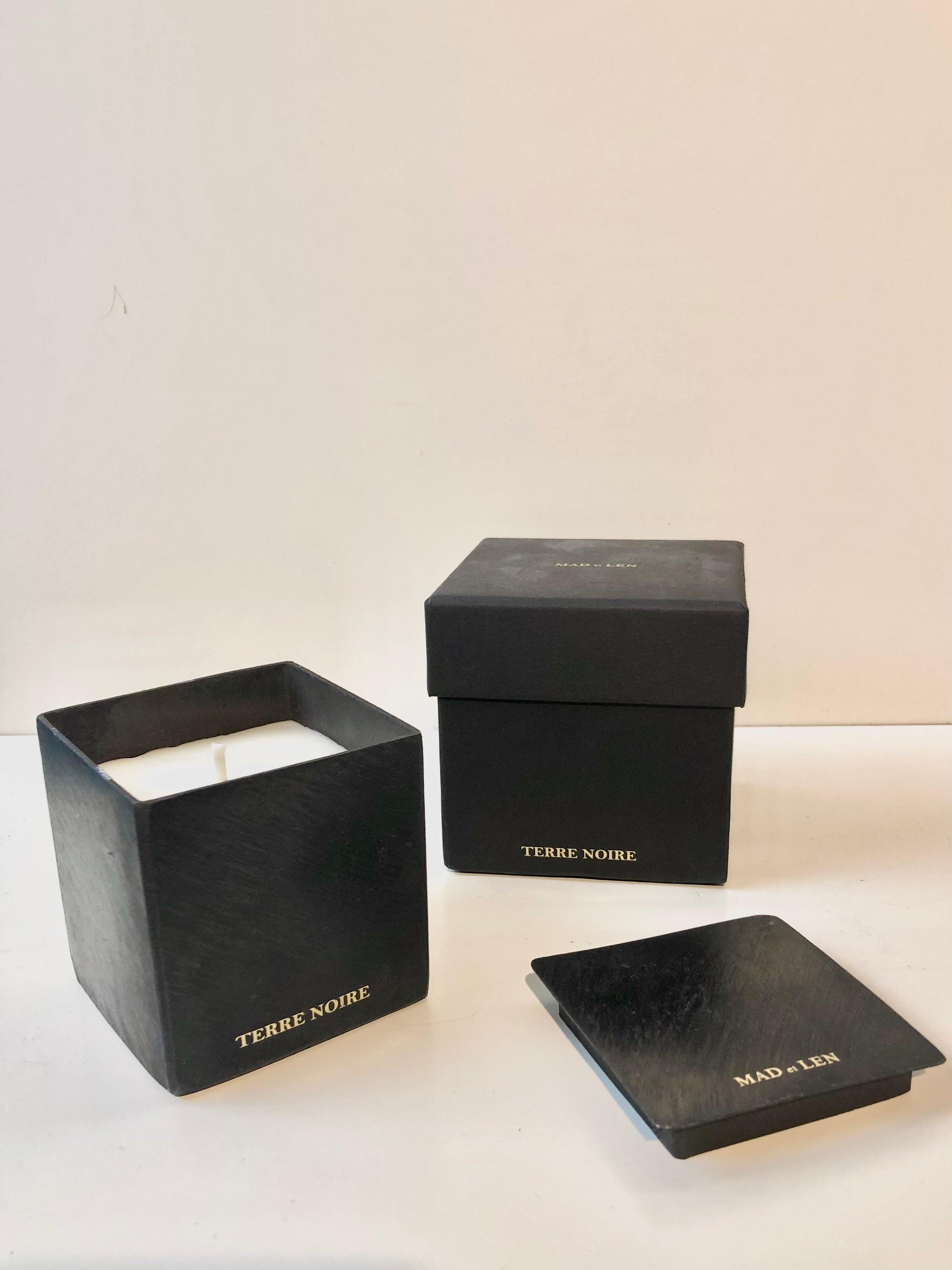 Black Box, Terre Noir, Scented Candle - Lindner Fashion