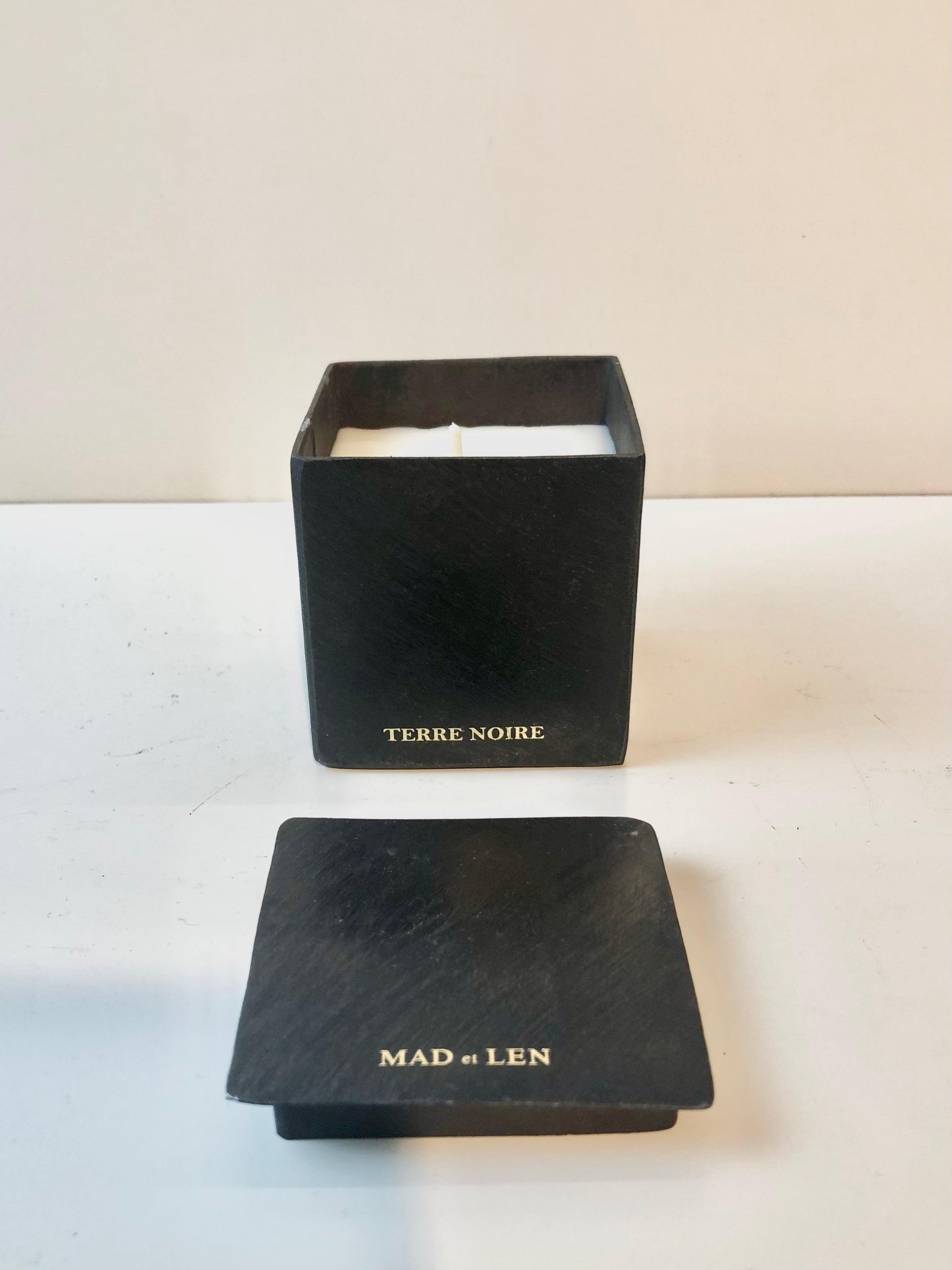 Black Box, Terre Noir, Scented Candle - Lindner Fashion