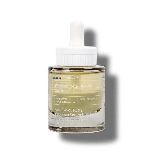 Black Pine Overnigth Serum, Reife/Schlaffe Haut, straffendes Gesichtsserum - Lindner Fashion