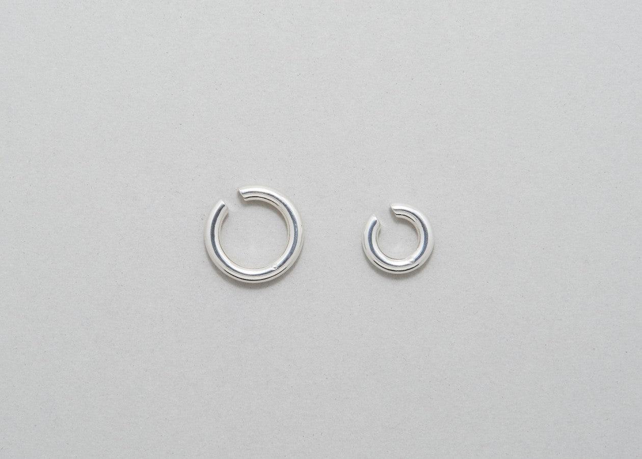 Bold Earcuff No 2, Silver, Ohrring - Lindner Fashion