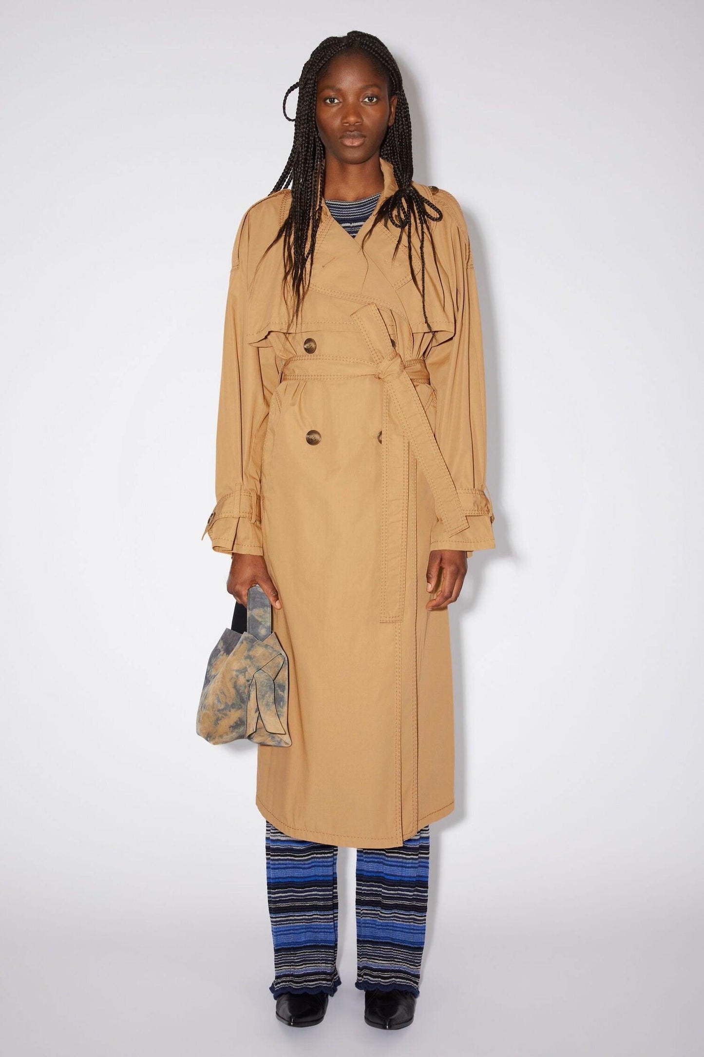 Classic Trench, Khaki Beige, Trenchcoat - Lindner Fashion