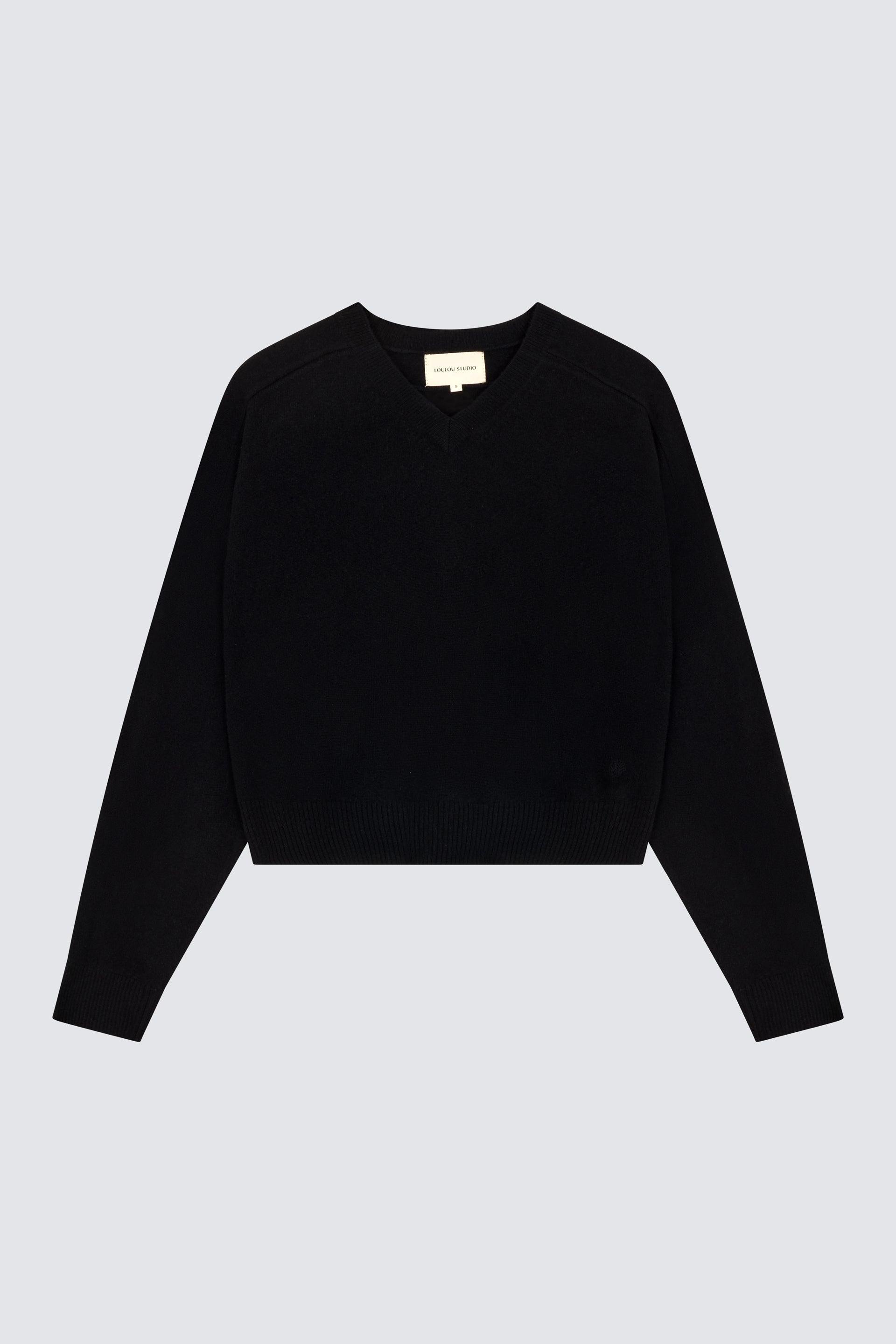 Emsalo, Black, Pullover - Lindner Fashion