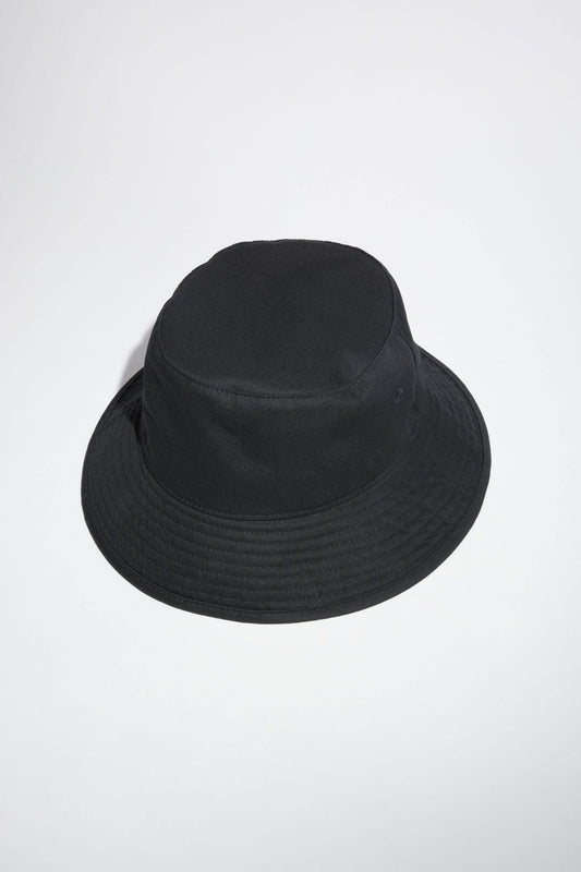 Fischerhut aus Twill, Black, Bucket Hat - Lindner Fashion