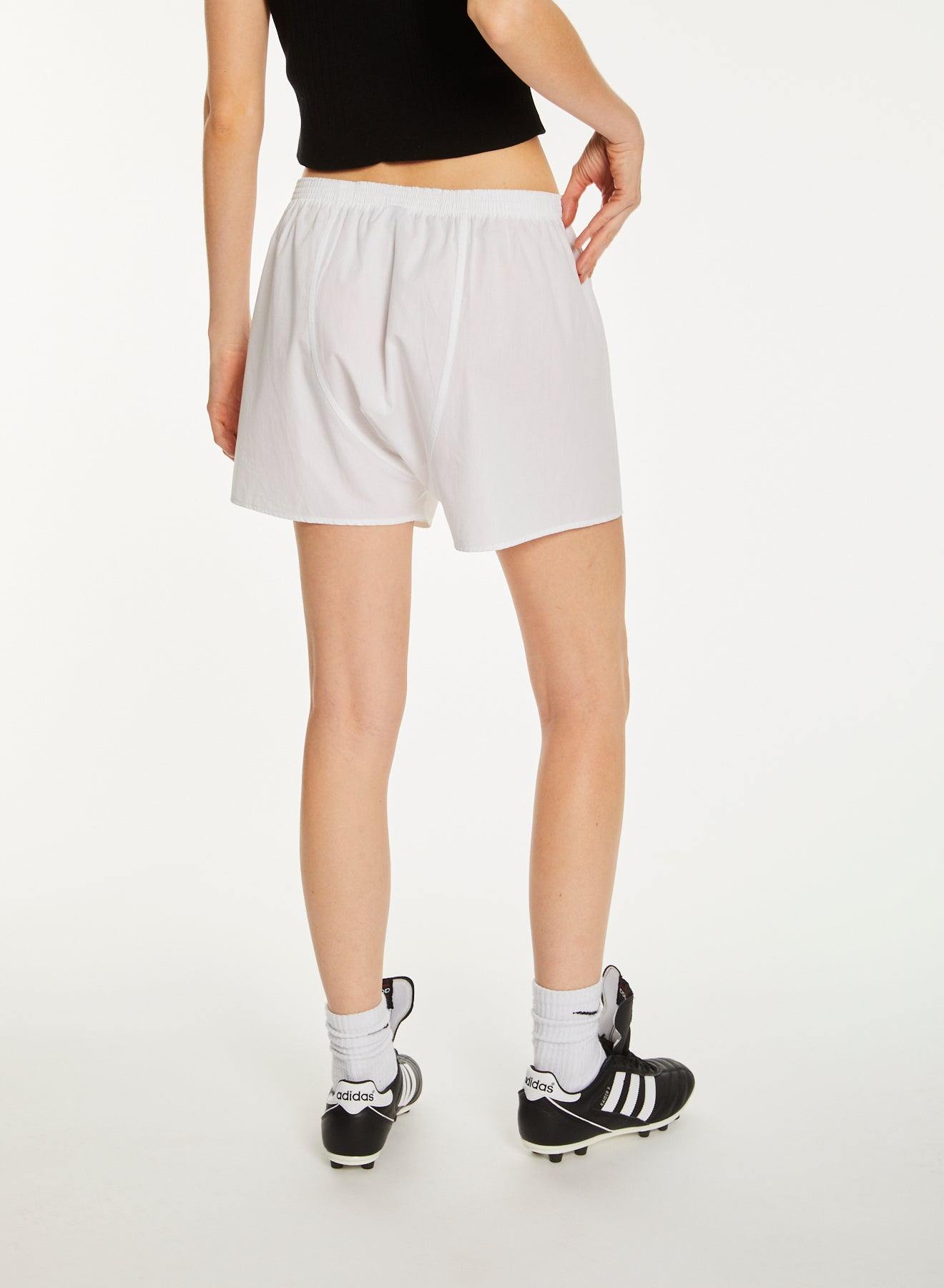 Kai, Optic White, Shorts - Lindner Fashion