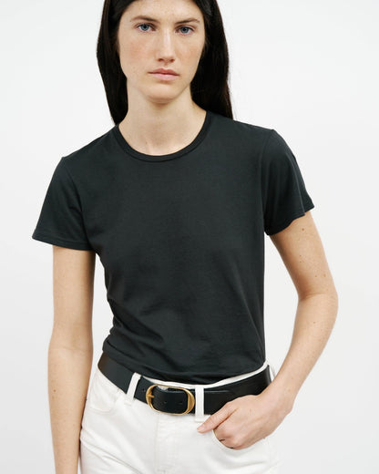 Lana Crewneck, Jet Black, T-Shirt - Lindner Fashion