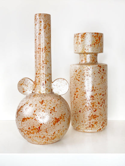 Luisa, Beige Stone, Vase - Lindner Fashion