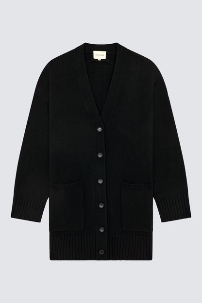 Maio, Black, Cardigan - Lindner Fashion