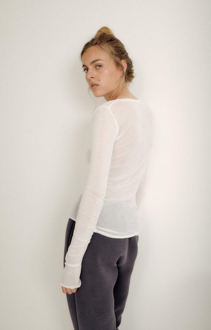 Massachusetts, Blanc, Langarm - Lindner Fashion