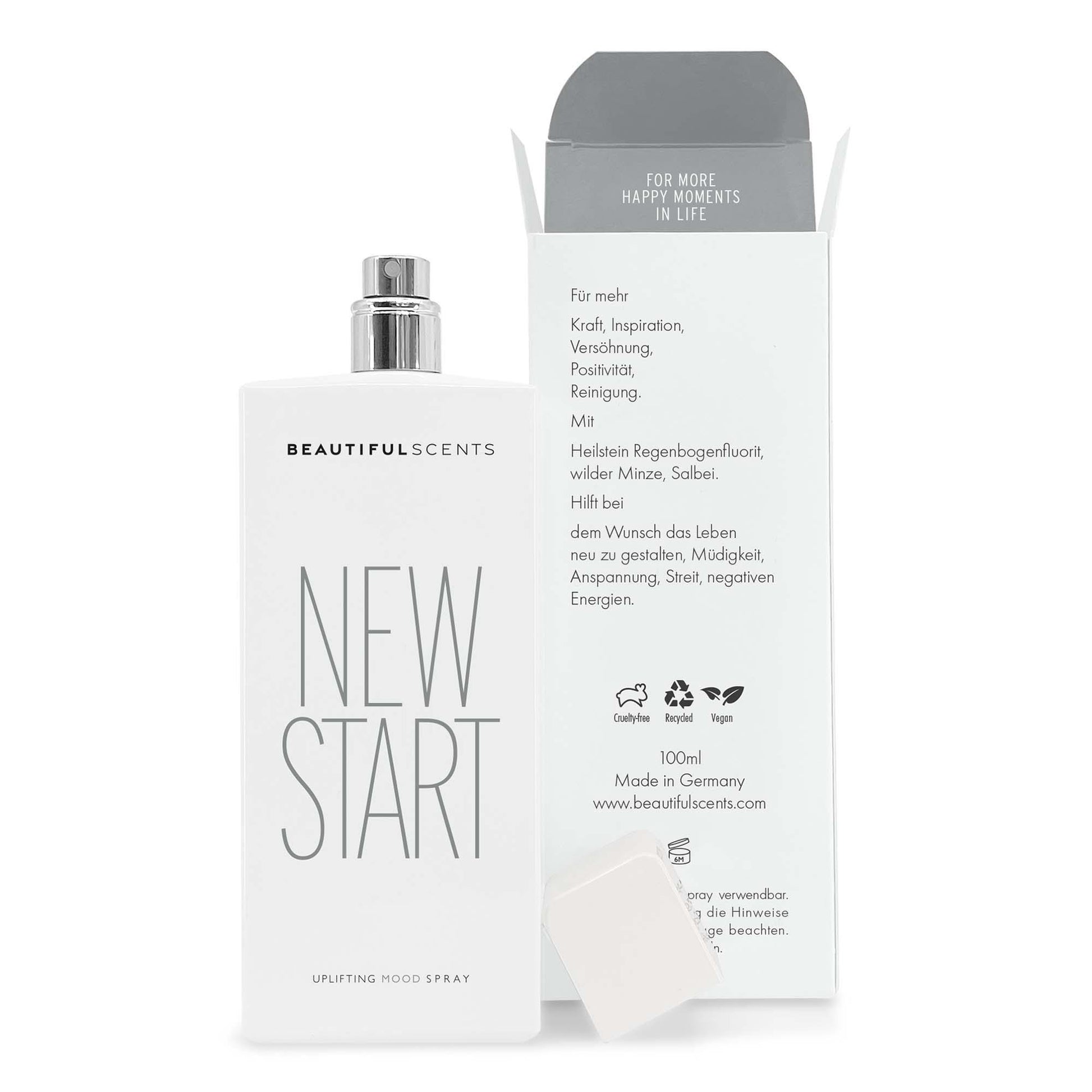 Moodspray, New Start, Duft - Lindner Fashion