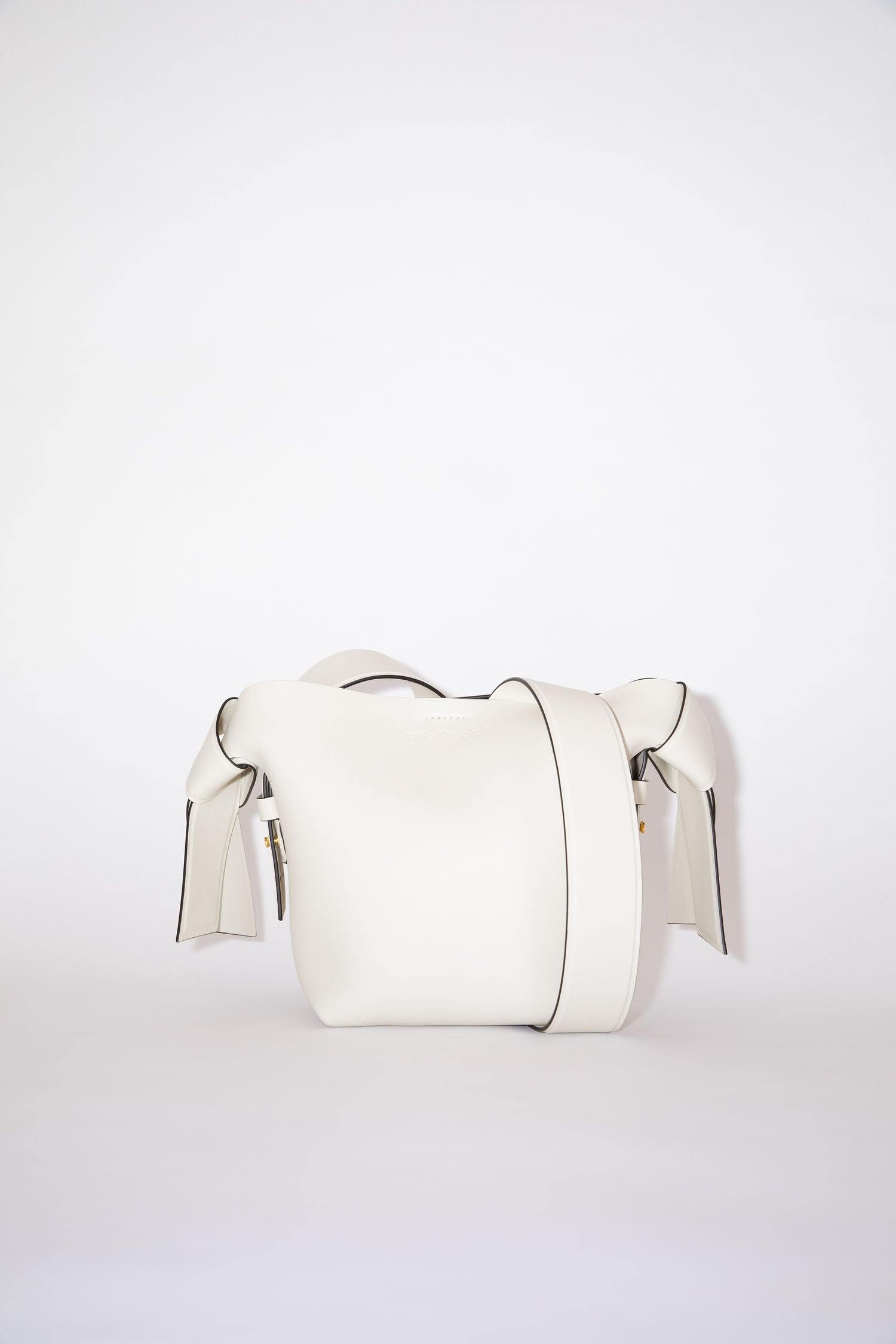 Musubi Bag, White/Black, Bag - Lindner Fashion