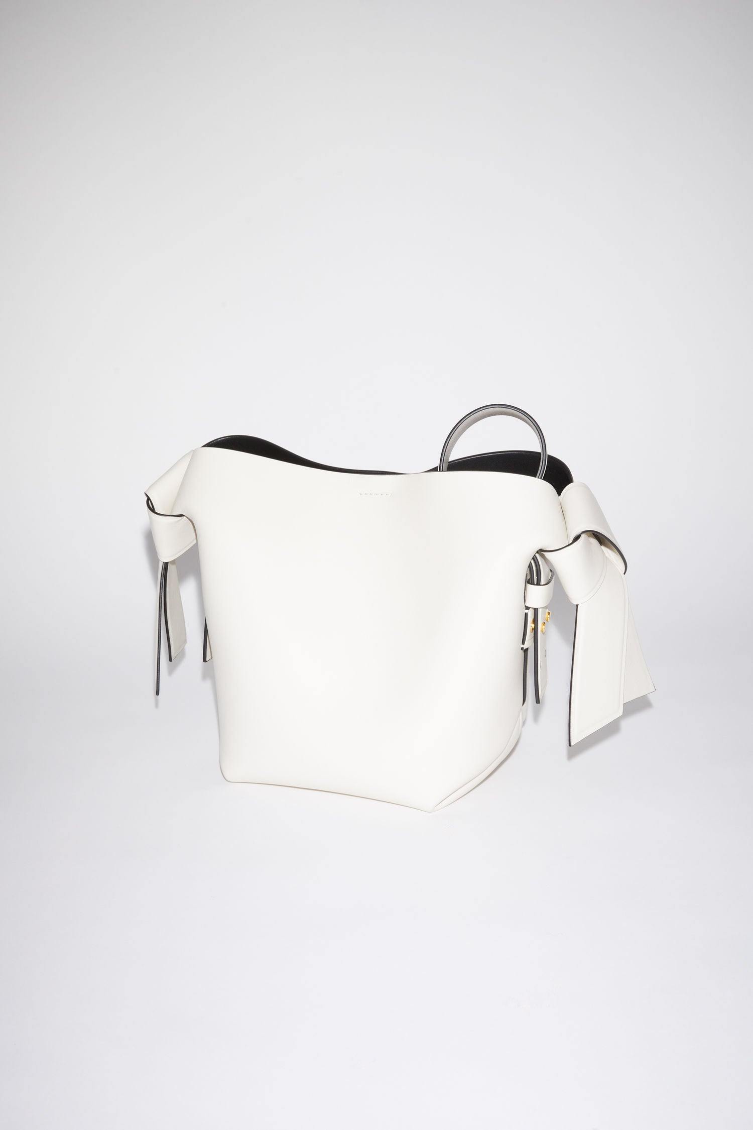 Musubi Bag, White/Black, Bag - Lindner Fashion