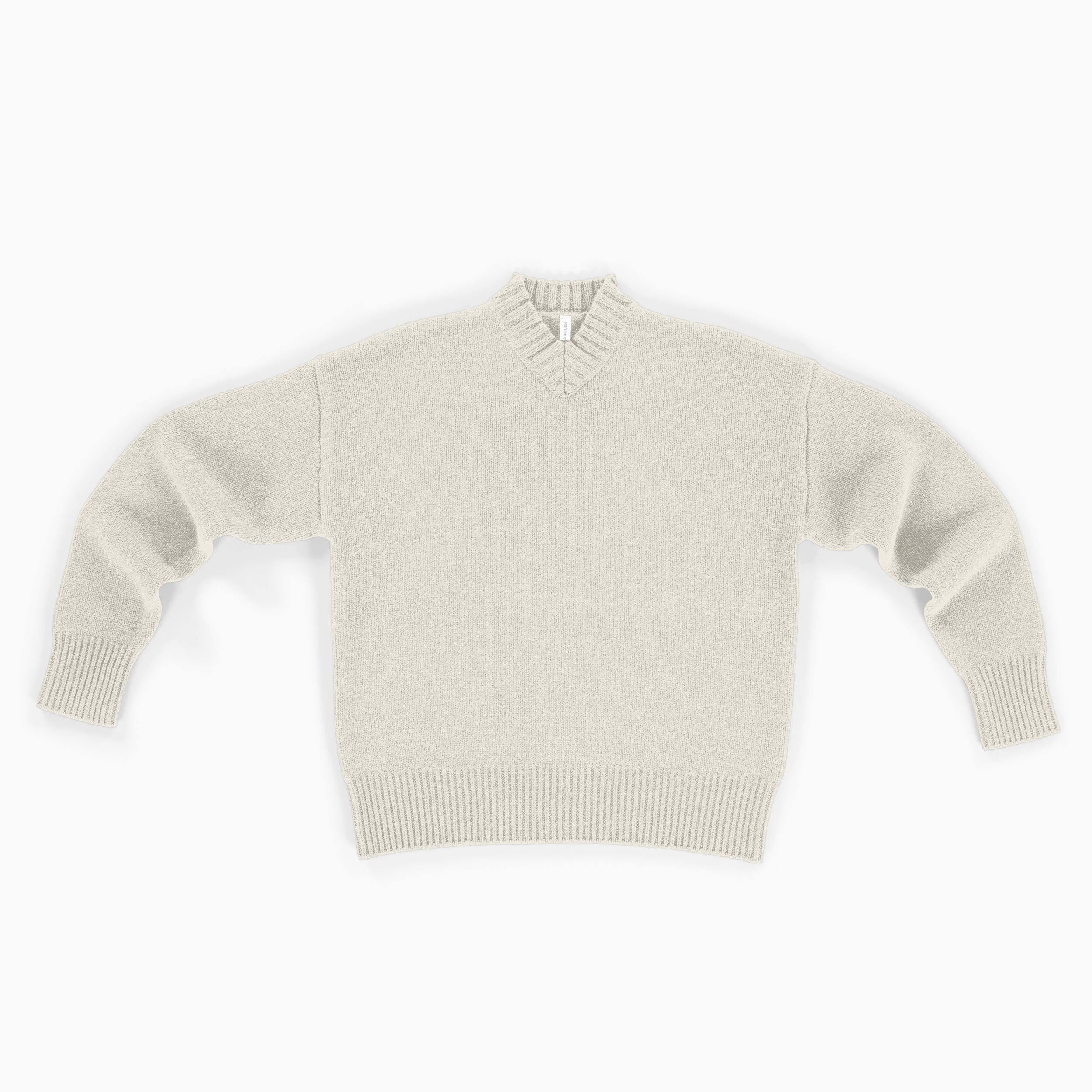 No 205, Him, Cream, Pullover - Lindner Fashion