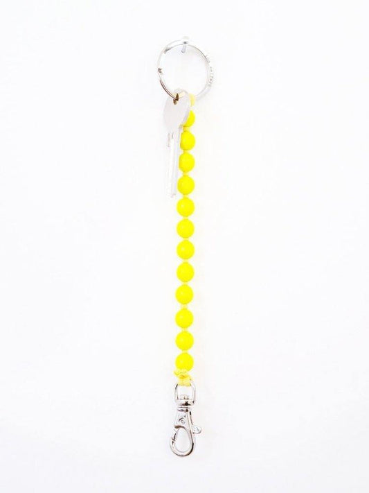 Perlen Key-Holder, Neon Yellow 92 - Lindner Fashion
