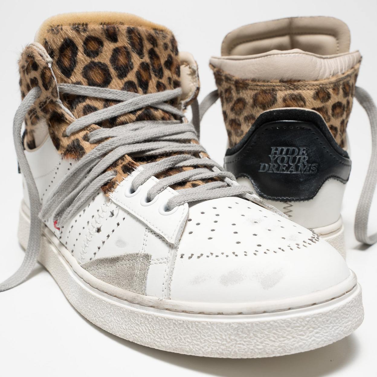 The Cage Dual, White/Cougar, Sneaker - Lindner Fashion