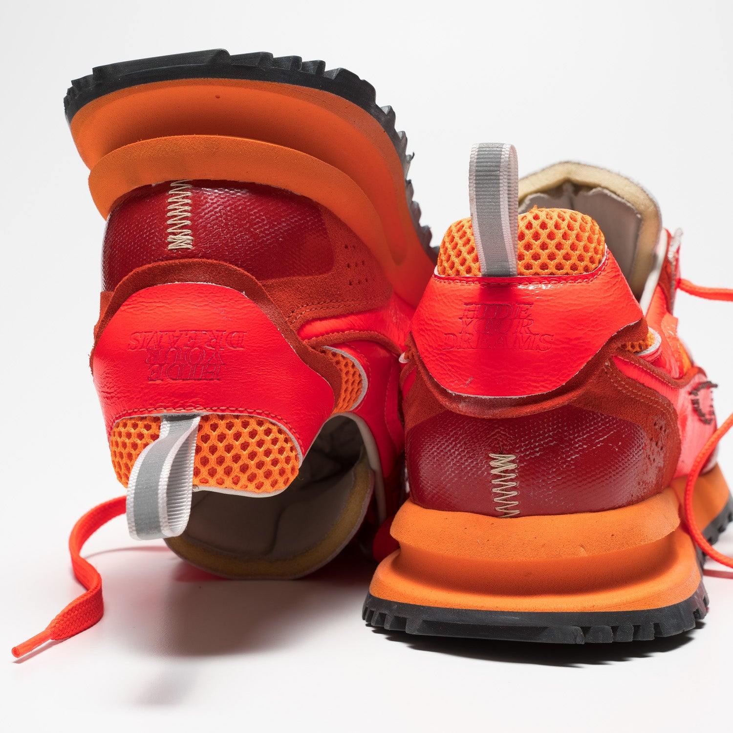 Threedome, Ginger/Fluo Orange, Sneaker - Lindner Fashion