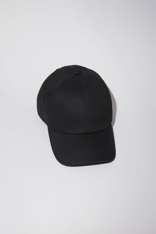 Twill, Black, Baseball-Cap - Lindner Fashion