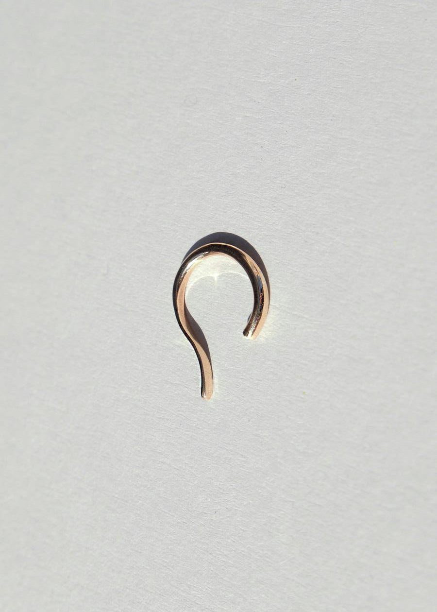 Wire Bold No1, 925 AG vergoldet, Earcuff - Lindner Fashion
